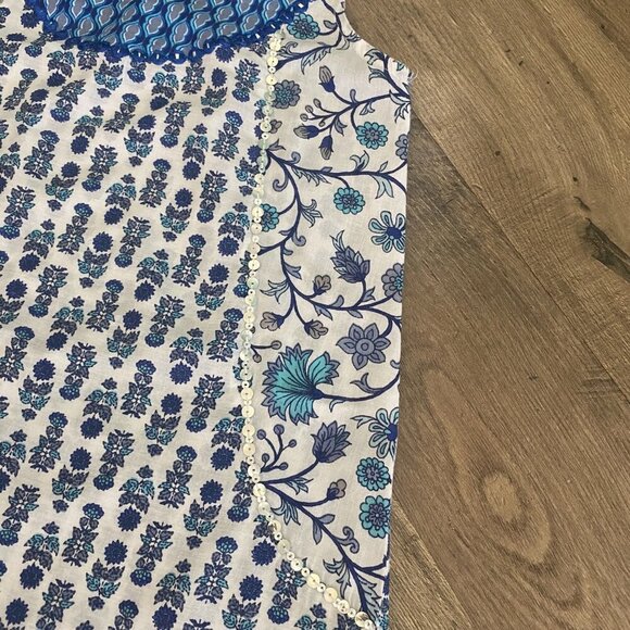 Biba Girls Sleeveless Indian Dress Size 6/7 - Picture 4 of 9